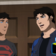 Superboy and Nightwing in Young Justice: Outsiders.